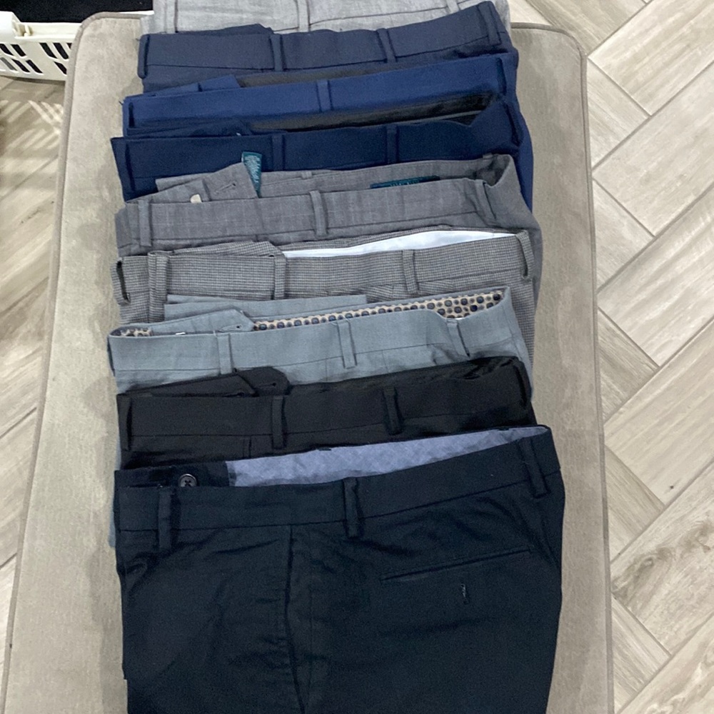 Men’s Slacks 10 Pairs